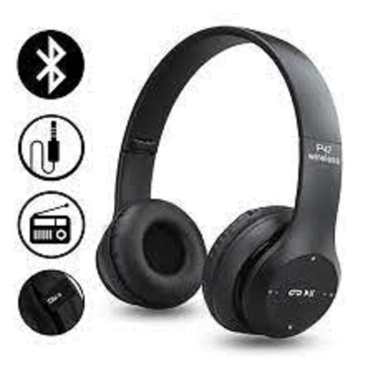Bluetooth Foldable Headset with Mic