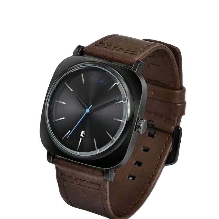 Tomi T-084 Men's Watch - Leather Straps