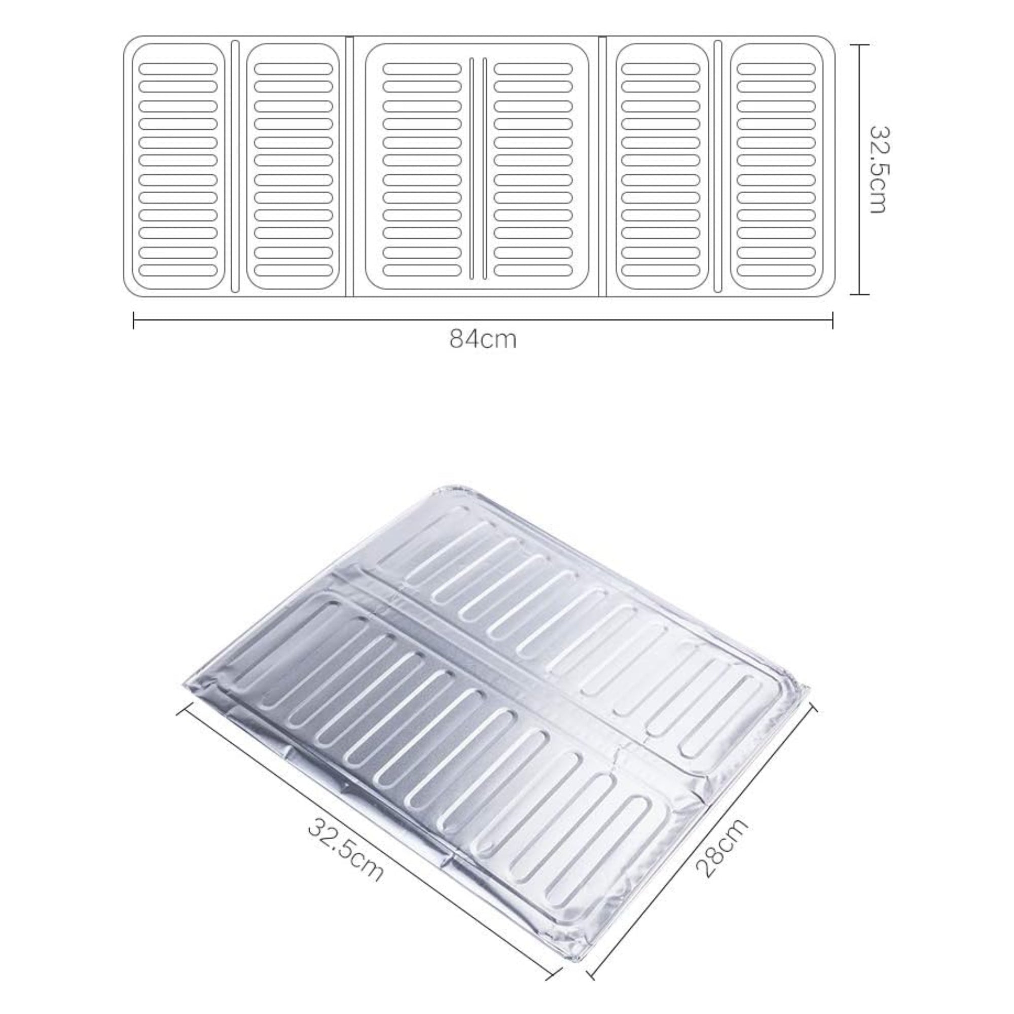 Foldable Kitchen Shield