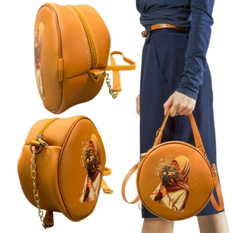 Caramel Faux Leather