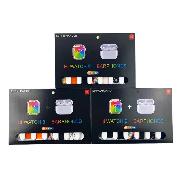 9 8 in 1 Strap with Free Airpods